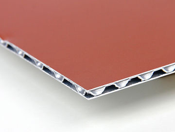 Aluminum corrugated composite panel